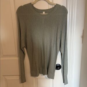 Lululemon Athletica Sage Green Sweater
